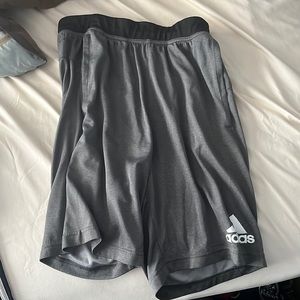 Grey Adidas Shorts